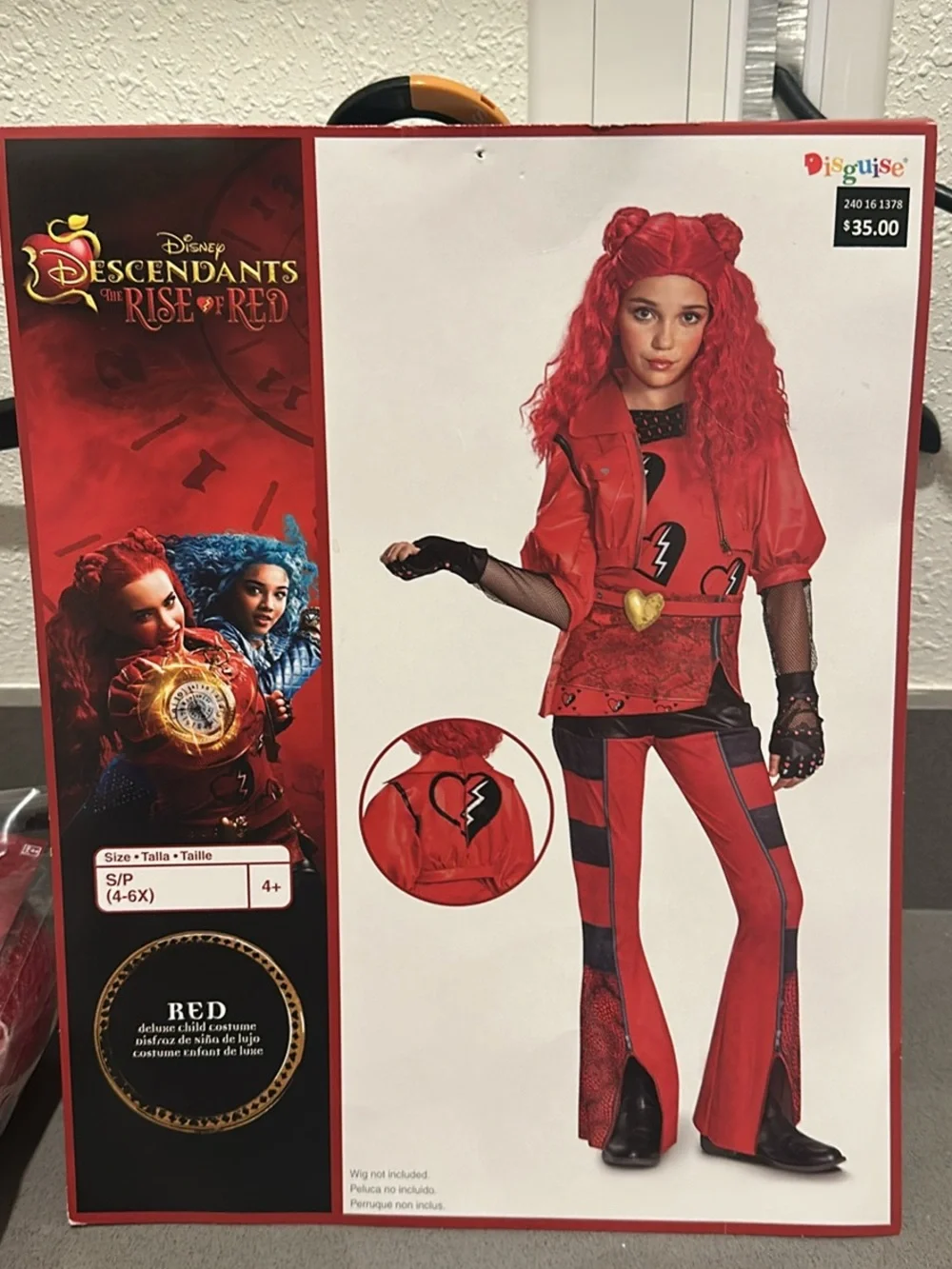 Disney Red Descendants 'Red' Jacket and Pants Costume
